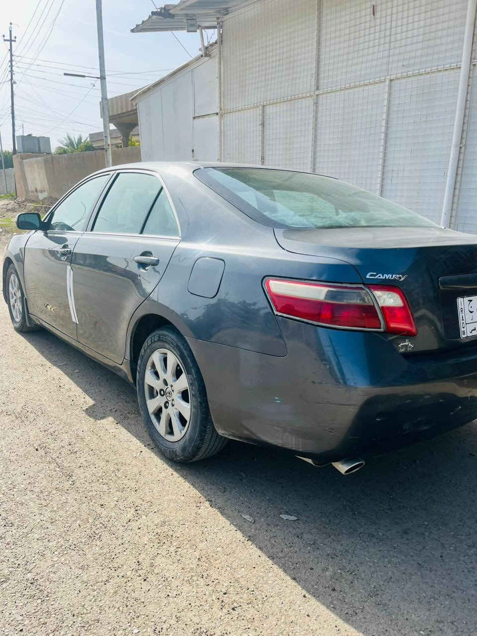 للبيع نقد فقط
كامري موديل 2007 امريكي صبغ 3 قطع تحويل مباشر
السعر 100 وبيها مجال
مكان السياره صلاح الدين العلم
للاستفسار الاتصال عالى الارقام التاليه 
***********
***********
