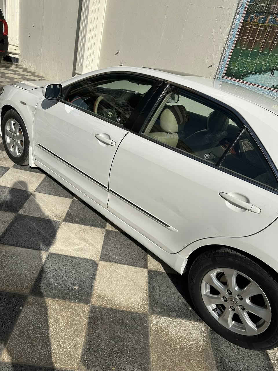 كامري موديل 2008 خليجي مواصفات جي ال اكس كير مكينه خير من الله تبريد ثلج بيه 3 قطع صبغ ابيع حزام مكاني بغداد السعر 95 وبيه محال للأستفسار ***********
