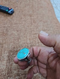 محبس للبع نيشابوريه فيروزي اسم النبي عليه مصوره ٤٥ غرام رقمي ٠٧٧١٢٨٨٣٨...