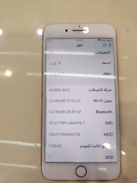 ايفون 8 بلس • ٦٤ • بطارية ١٠٠