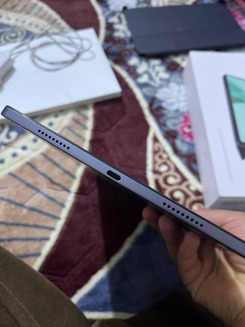 السلام عليكم ورحمه الله وبركاته 
اخوان باد HONOR PadX8a11"
كامل ملحقات كارتون وشاحنه وايت
الموديل NDL_W09
المعالج 680.4G
السعة التخزينية 128
دقة الشاشة 1300*1930
جهاز جديد طك كارتون 
بوبجي 60فريم 
مستخدم 15يوم 
4سبيكرات 
سيمكارت جهاز كلش حلو ونضيف الله شاهد 
400وبي مجال بسيط الما يعجبة لا يكسر بسعر 
عنوان بغداد الحسينية الراشدية 
هـ.*********** اتصال واتساب وماسنجر 
وبلخدمه
