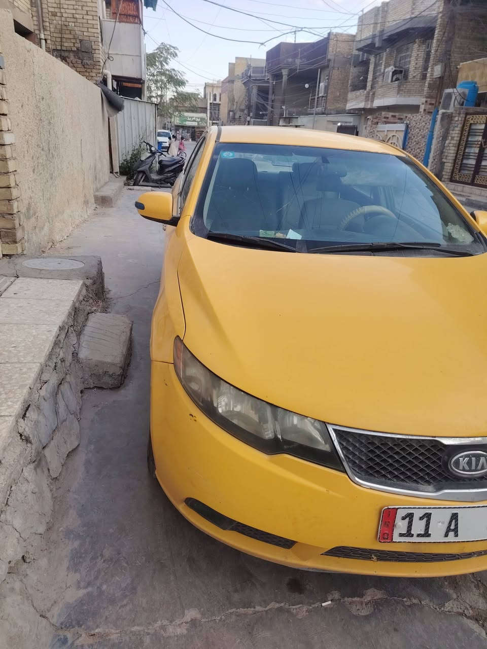 كيا فورتي مديل ٢٠١١ باسمي مكاني بغداد الشعب السعر ٧٨ وبيها مجال ضررها بالحوض شبر.
***********
