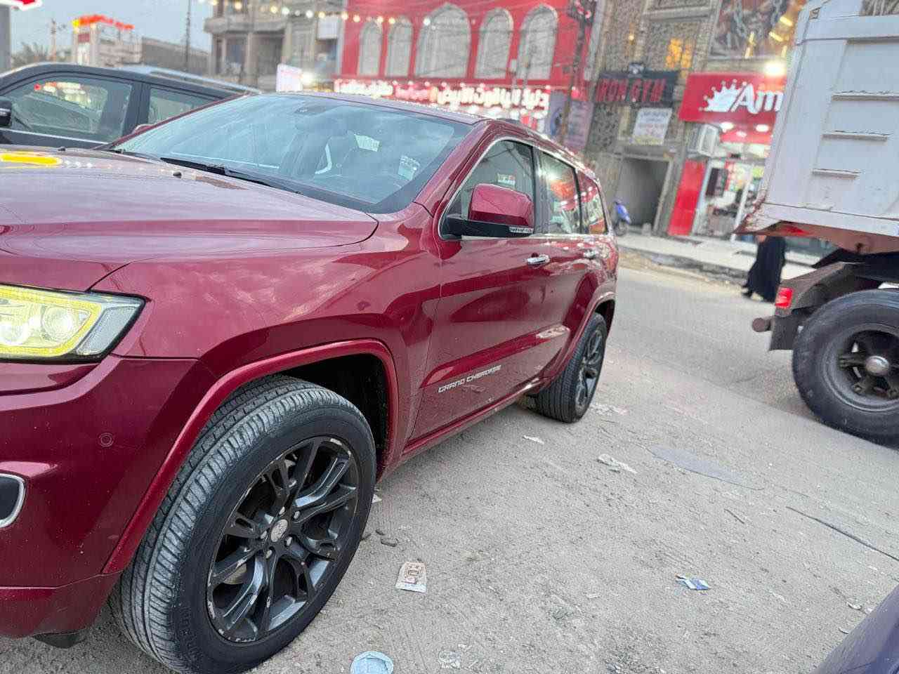 السلام عليكم جيب موديل2014 ‏سعر 195خليجيه رقم بغداد مكفوله كفاله عامه موصفات فول واحد ع واحد  رقم التلفون*********** مكان بغداد شهداء البياع ما ناقصها شي السيارة كاملة من كل النواحي بغداد, العراق
