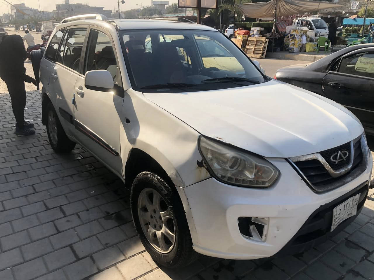 شيري تيكو 2014 محور كير ومكينة كورلا بيكاتشو 1800 للبيع رقمها بغداد العنوان العبيدي - منطقة الرئاسة.
-  بيها صبغ بنيد وجاملغ صفحة السايق والجاملغ اليمنى مبدل وتبريد ما بيها السعر ٤٥ وبيها مجال حك الجية فقط 🌹 للاستفسار الاتصال على الرقم ***********
