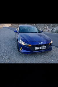 إلنترا  2021 رقم اربيل ب اسمي شخصيا وارد امريكي كلين بدون صبغ فقط دعام...