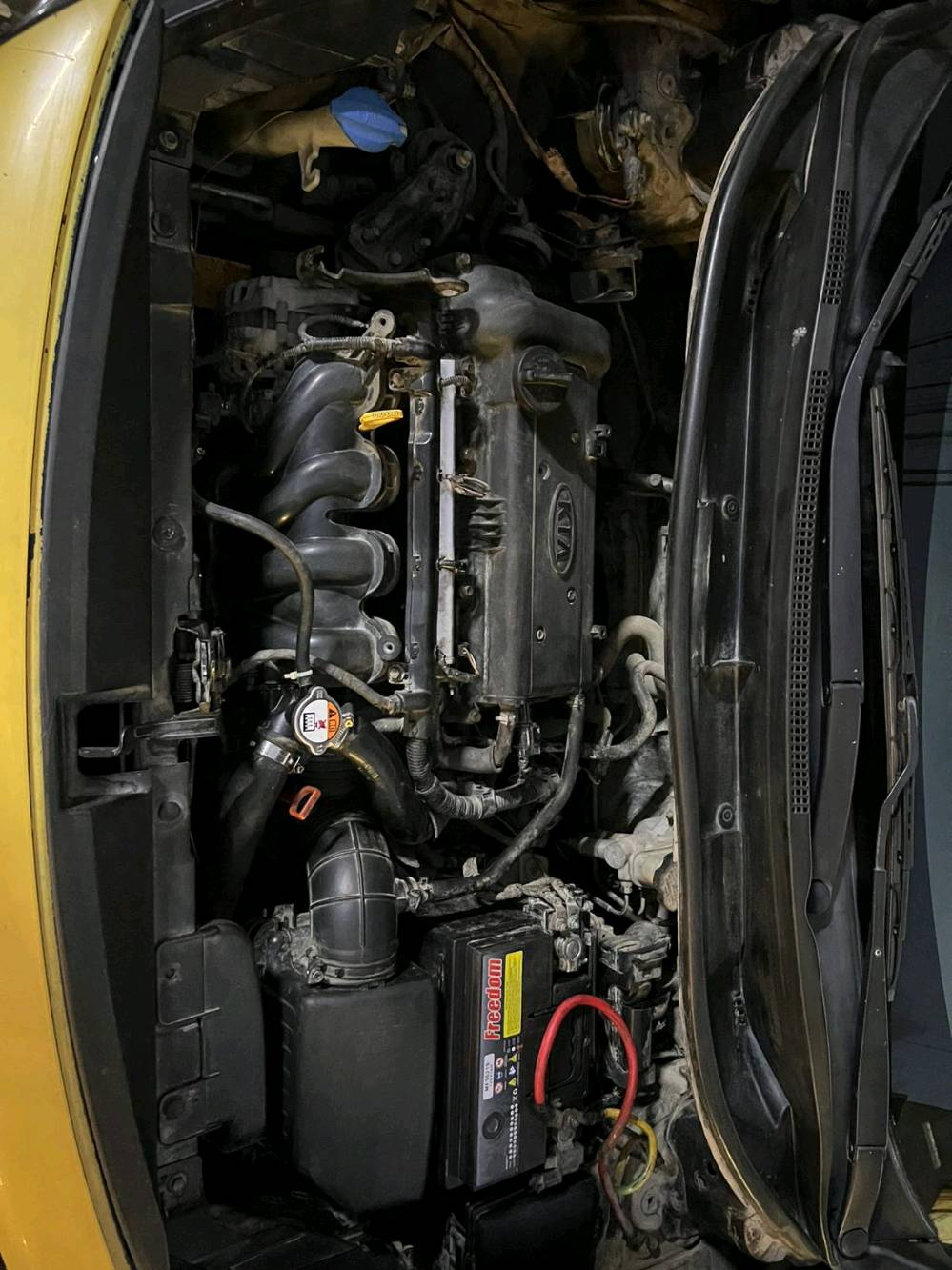 سيارة كيا ريو موديل مميز، لون صفراء. السيارة بحالة جيدة وهناك بعض العلامات الطفيفة على الهيكل كما يظهر في الصور. الداخلية نظيفة ومجهزة بجميع المرفقات الأساسية. مثالية للاستخدام في المدينة.