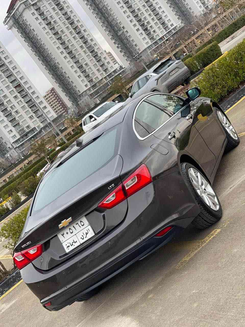 شۆفلێت مالیبۆ ٢٠١٧
LTZ فول مواسەفات
مەکینەی ٢.٥ بێ تۆڕبۆیە 
سفری شەریکەی مەنصور
سەیارەکە یەکدەستە
نمونە یە لەجوانیا
دوو بەصمەی شەریکەی لەگەڵایە 
یەک پەڵە بۆیاخی هەیە بەبێ ناوگرتن
کاڵبونە وەی نیە ساردی نیە
گێڕ و مەکینە و کارەبای بەشەرت
پێش و دوای تازە داگیراوە
نرخ ١١٧ گەڵا و معامەلەیەکی کەم
ناونیشان سلێمانی 
ژم  *********** السليمانية, العراق
