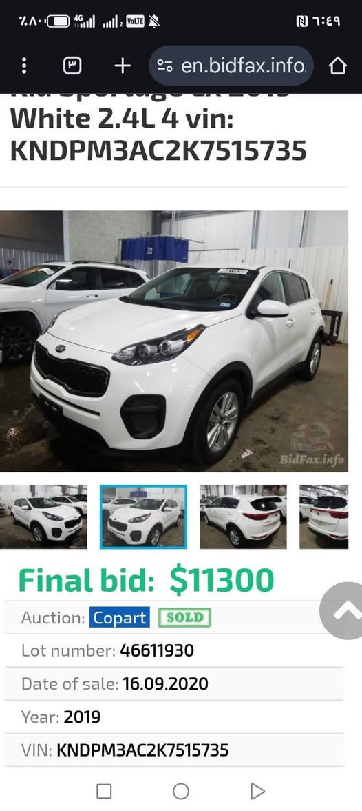 سبورتج 2019
مواصفات عاديه
داخله كلين بس المحرك
صور أمريكا مع المنشور
العنوان بغداد الغزاليه
للاتصال ***********
