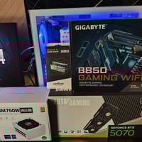 📌 المواصفات: كرت شاشة: RTX 5070 ZOTAC SOLID OC 12GB معالج: Ryzen 5 960...