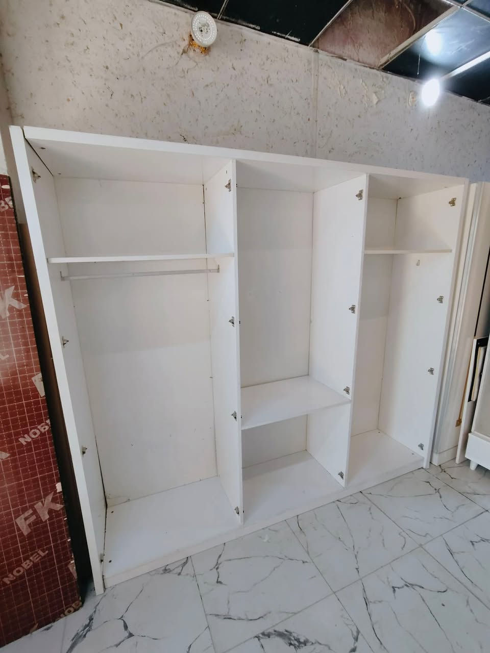 غرفة تركي نظام ابواب ❤ ✨
نظافة 95 / 100 ❤✨ 
السعر 475 مع الشد 🪛ونقل 🚙
داخل بغداد متوفر توصيل لجميع المحافظات 🇮🇶


**إذا كنت صاحب هذا الإعلان وتريد حذفه لأي سبب، رجاءا أرسل رسالة إلى الدعم الفني**