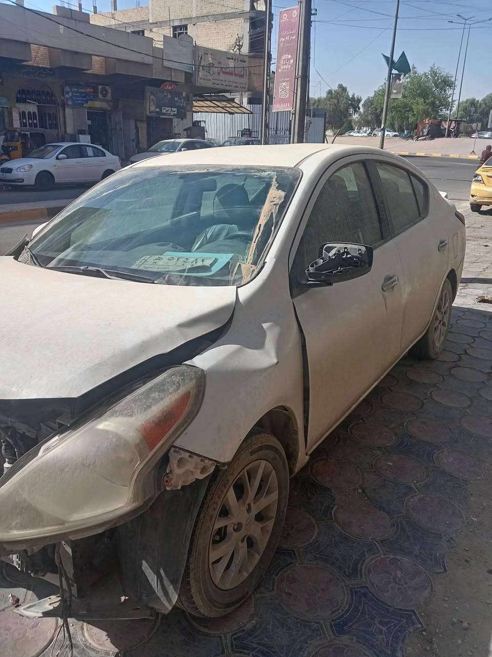 نيسان سني ٢٠١٨ حادثها بنيد جاملغ رقم *********** للتواصل.
