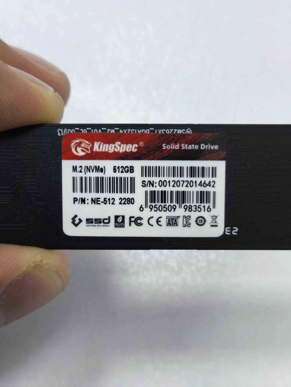 هارد نوع m.2 nvme
الشركة المصنعة KingSpace 
جيل الهارد gen 3
حجم الهارد 512 كيكا
سرعة القراءة و الكتابة تصل الى 3.5 كيكا بالثانية بغداد, العراق


**إذا كنت صاحب هذا الإعلان وتريد حذفه لأي سبب، رجاءا أرسل رسالة إلى الدعم الفني**