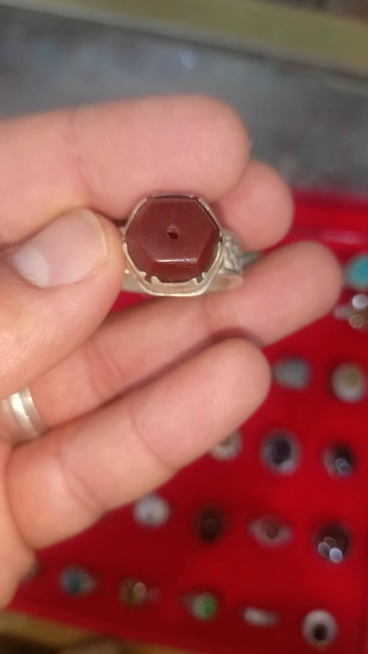 جزع كصبه قديمه مثقوبه صياغه يدويه ثقيله قياس 19 بسعر قفل75
عقيق يماني عباسي دركه حمره صياغه يدويه ثقيله جدا قياس 24-25 بسعر نهائي 85 الف مع توصيل


**إذا كنت صاحب هذا الإعلان وتريد حذفه لأي سبب، رجاءا أرسل رسالة إلى الدعم الفني**