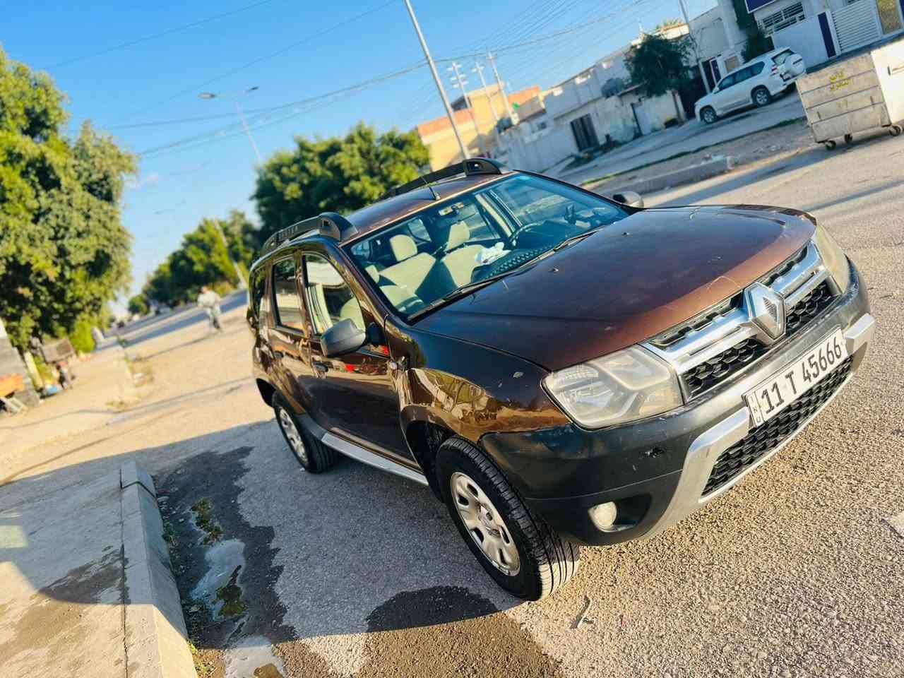 للبيع او مراوس
رينو داستر 2016 مكفوله لون قهوائي كير و مكينه فول 
رقم بغداد إنكليزي تحويل ثاني يوم سعره 100 مكاني ديالى بعقوبه التحرير ***********
