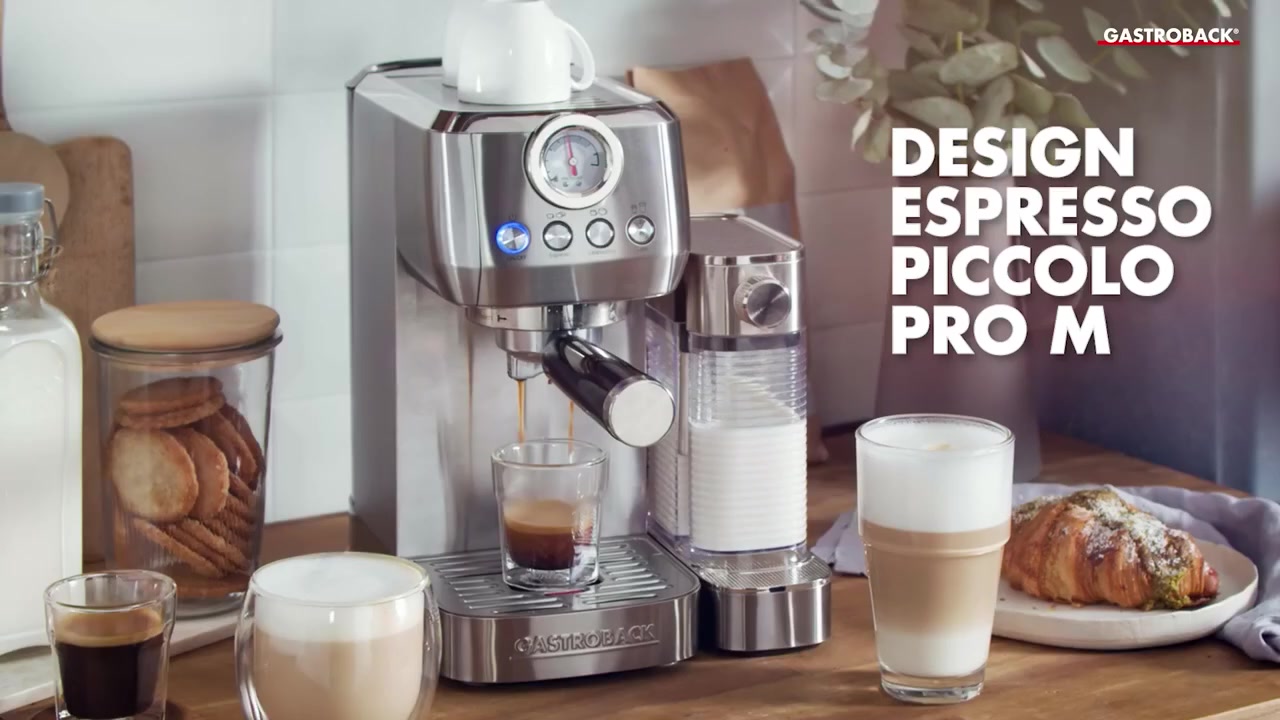 متوفر
من gastroback
كاستروباك جزء من مجموعة breville
20 بار
مضختها ايطاليه
قطعه تحفه تعمل اسبرسو كابتشينو ولاتيه
سعر مناسب


**إذا كنت صاحب هذا الإعلان وتريد حذفه لأي سبب، رجاءا أرسل رسالة إلى الدعم الفني**