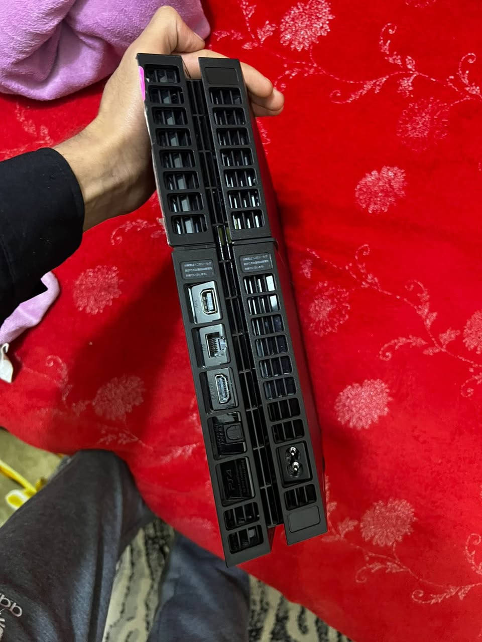 اعادة النشر بسبب الوعود الكاذبه 
جهاز بلي فور فات 
نضام 12.52 
مهكر 
نص تيره 
العاب 
فيفا بيس 
كريتوس حرب العالميه الثانيه 
حرب مهام 
GTA 
مع يدات ثنين اصليه وحده وتجاريه وحده 
الجهاز نضيف جدا مفتوح لغرض التنضيف فقط
210 
بغداد


**إذا كنت صاحب هذا الإعلان وتريد حذفه لأي سبب، رجاءا أرسل رسالة إلى الدعم الفني**