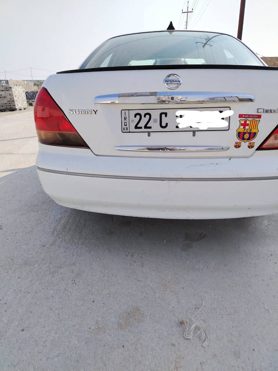 سعرها ( 78 ) سعر سني الفينات
محرك ١٦٠٠ ابيض كير اوتماتيك
ماشيه ٢٦٠ الف كيلو
سياره بيها ٣ قطع اماميه مبدله ضربتها موضحه بالصور 
محرك كير مكفول والك حق الفحص صدر شلع مبدله بلكات نوزلات مجاول مامخلي عليها عايزه ابد 
مكان السياره الانبار قضاء حديثه الشراي خاص مفتوح


**إذا كنت صاحب هذا الإعلان وتريد حذفه لأي سبب، رجاءا أرسل رسالة إلى الدعم الفني**