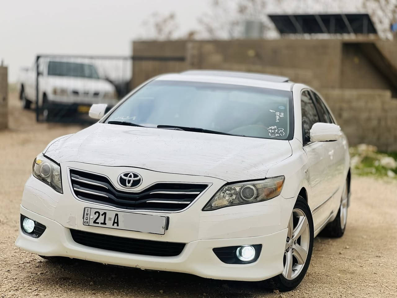 توێتا کامری مۆدێل 2009 GLX
فول فول مواصفات خلیجی پاش و پشتی  کراوە بە سپۆرتی 2011
سلایت
کوشن کارەبا 
سوکان ڤۆلیوم 
تەحدید سورعە 
شاشە ئایپاد
گێر ئۆتۆماتیک 
ساڵانەی نوێیە تاوەکو 2029
تایەکانی نوێیە ، دوو پارچەو سەر سندوقی  بەبێ ناوگرتن پێش و دوای کەپسە
سعری107$معامەلە 

ژ.م:***********
ژ.م:***********
