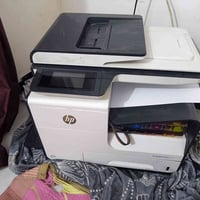 طابعه 477hp طابعه راقيه كلش شاشه لمس تطبع وجهين تدعم الاتصال بل انترنت...