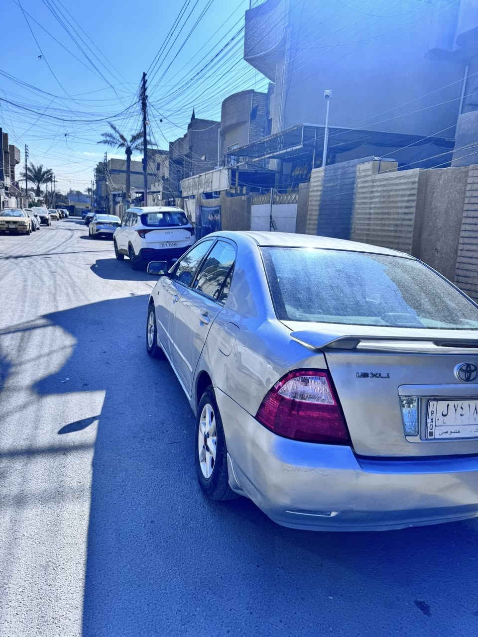 سلام عليكم // كورلاا 2007 خليجه سيارة مكفولة ماعدى الدعاميات  وقبق جنطة مكينة 1800 تبريد ثلج تخم تاير صدر جديد السعر 90 وبيه مجال بسيط بغداد المعلميين رقم الهاتف ***********
