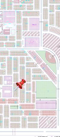 قطعة للبيع توزيع العتبة 100 متر على خدمات قطاع 66 للاستفسار  078013447...