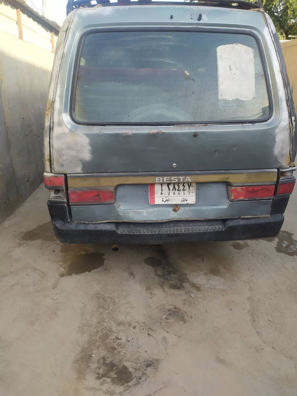 كيا بسته 93رقم ابيض الماني بابل شرط التحويل محرك كير اكسن كهربائيات كلها شغاله تايرات نص عمر كشنات استاركس شواصي واحد منهن جهة السايق معمرراعيها موجود يريد تحويل وكاله مايسوي مرور مصفره والهيئه علمشتري السعر 20وبيها مجال استفسار على الرقم التالي ***********
