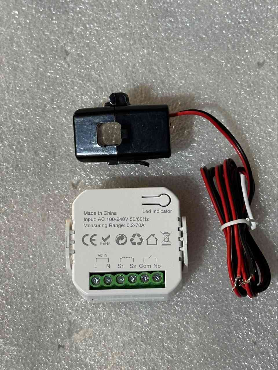 Q: Why can't my device connect to
2.4G WiFi?
A: This is a ZigBee device, it can't connect WIFI signal directly, but require a Tuya ZigBee gateway as hub to work, please make sure you have a Tuya ZigBee gateway to work with this item.
Q: Is it ZigBee 3.0 standard Item?
A: No. It's Tuya ZigBee device, not with ZigBee 3.0. Standard, so it can only work with Tuya ZigBee Gateway.
Q: Is this device compatible with HomeAssistant?
A: No, it's not compatible. You need configure it with ZigBee2MQTT first, then it can work with Home Assistant. If you don't know how to configure it, please use the Tuya Smart or Smart Life APP.
Q: Is this device compatible with

Zigbee2MQTT?
A: Sure. But you need to know how to set it up. You may need to install a quirk.

This device can only be used for single-phase power L+N and not for L+L+N
Do you have a Tuya Zigbee Gateway?
You need to prepare a Tuya Zigbee Gateway for this device, because it can not receive 2.4G wifi signals.

App can display Channel A and B Real-time power, current, voltage for Forward and Reverse direction clearly

2 Channels For Reverse and Forward direction
1 Channle or 2 Channels are available to Choose
And you can read from App for each Channel
- Real-time total power of 2 channels of reverse and forward direction
- Power for Channel A and B Separately(W)
- Current(mA)
- Voltage (V),
- Power factor, and Frequency(Hz)
Electricity Statistic for each channel in Forward and Reverse direction.
Hourly Elec. (KWh)
Daily Elec. (KWh),
Monthly Elec. (KWh)
-Yearly Elec. (KWh)
Technical data:
Rated Voltage:100-240V AC 50/60Hz
Measurable Current Range: 0.2A-80A

Wireless Protocol: ZigBee
Requirement; A Tuya Gateway
Ambient Temperature Range:-10°C ~ 55°C
Electricity Statistic Channel A, B Separately and Total daily monthly, yearly Reverse and Forward Direction السليمانية, العراق


**إذا كنت صاحب هذا الإعلان وتريد حذفه لأي سبب، رجاءا أرسل رسالة إلى الدعم الفني**