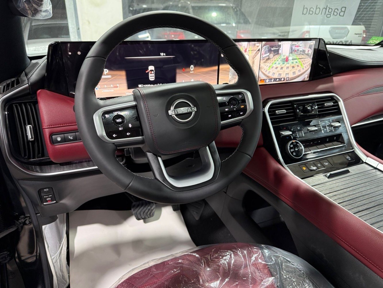 * باترول بلاتينيوم زيرو 2026 بغداد اسود تنفس طبيعي ضمان السور 
* ⁠سعد العبيدي (***********)
* ⁠شركة ذرى الخليج بغداد النهضة الشارع الثاني 
* ⁠نيسان بترول موديل 2026 اسود 
* ⁠السعر (114 مليون) رقم بغداد 
* ⁠العداد (زيرو) ضمان شركة السور
* ⁠المحرك 6 سلندر (3800 cc) 
* الكراسي الامامية مساج 
* ⁠دفع رباعي (4 * 4) فور ويل 
* تشغيل عن بعد شاحن وايرليس
* ⁠رادار امامي تحديد مسار قيادة ذاتية 
* ⁠ رادار جانبي (نقطة عمياء)
* ⁠عرض على الزجاج (داتا شو)
* ⁠ستيرن كهرباء شفتات ستيرن
* ⁠بصمة تشغيل بصمة ابواب 
* ⁠فتحة سقف (بانوراما) ثلاجة وسطية
* ⁠كامرات محيطية عدد (5) 
* ⁠داخل جلد احمر واسود 
* ⁠كراسي الأمامية كهرباء 
* ⁠الكراسي الامامية تبريد وتدفئة 
* ⁠كرسي السائق *ميموري* ذاكرة 
* ⁠كراسي 8 راكب كهرباء
* ⁠الكراسي الوسطية كهرباء
* ⁠جنطة كهرباء ثلاجة وسطية 
* ⁠مقاعد 8 راكب مري طي كهرباء
* ⁠حساس امامي خلفي 
* ⁠ويل كب قياس (20 انج)
* ⁠شاشة امامية كبيرة متصلة
* ⁠شاشات خلفية عدد (2)
* ⁠السعر (114 - مليون) رقم بغداد ضمان 
* ⁠شركة ذرى الخليج بغداد النهضة الشارع الثاني 
* ⁠متوفر نظام البيع المباشر والاستبدال (مراوس)
* ⁠سعد العبيدي (***********)