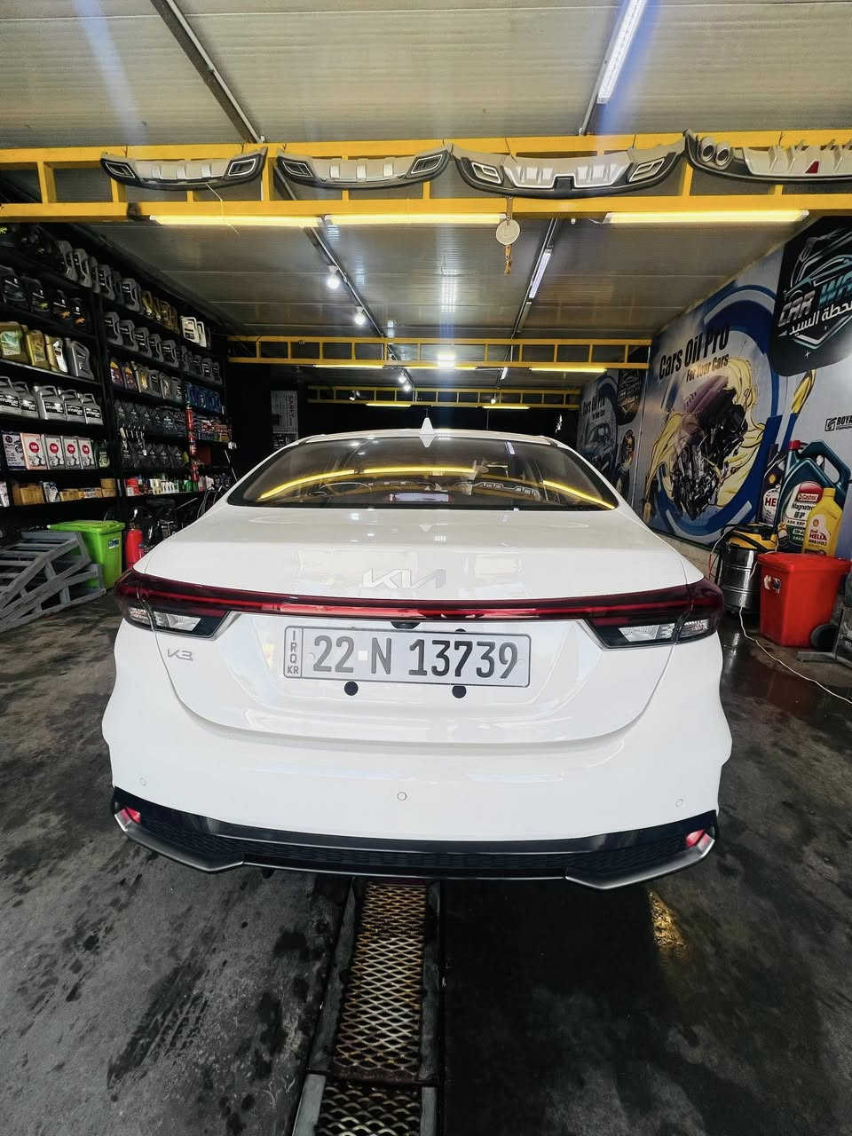 للبيع فقط

 K3 موديل 2024 
كفاله عامة 
رقم اربيل دولي 

بيه شبر بارد بلجاملغ الامامي جهة السائق
 
مواصفات الk3 معروفة 

السعر 143 وبيه مجال قليل للشراي

مكاني النجف الاشرف
‭0783 833 1901
