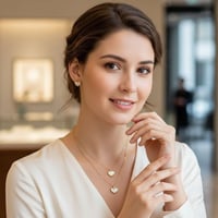 قلب لؤلؤي • تصميم كلاسيكي • هدية مثالية