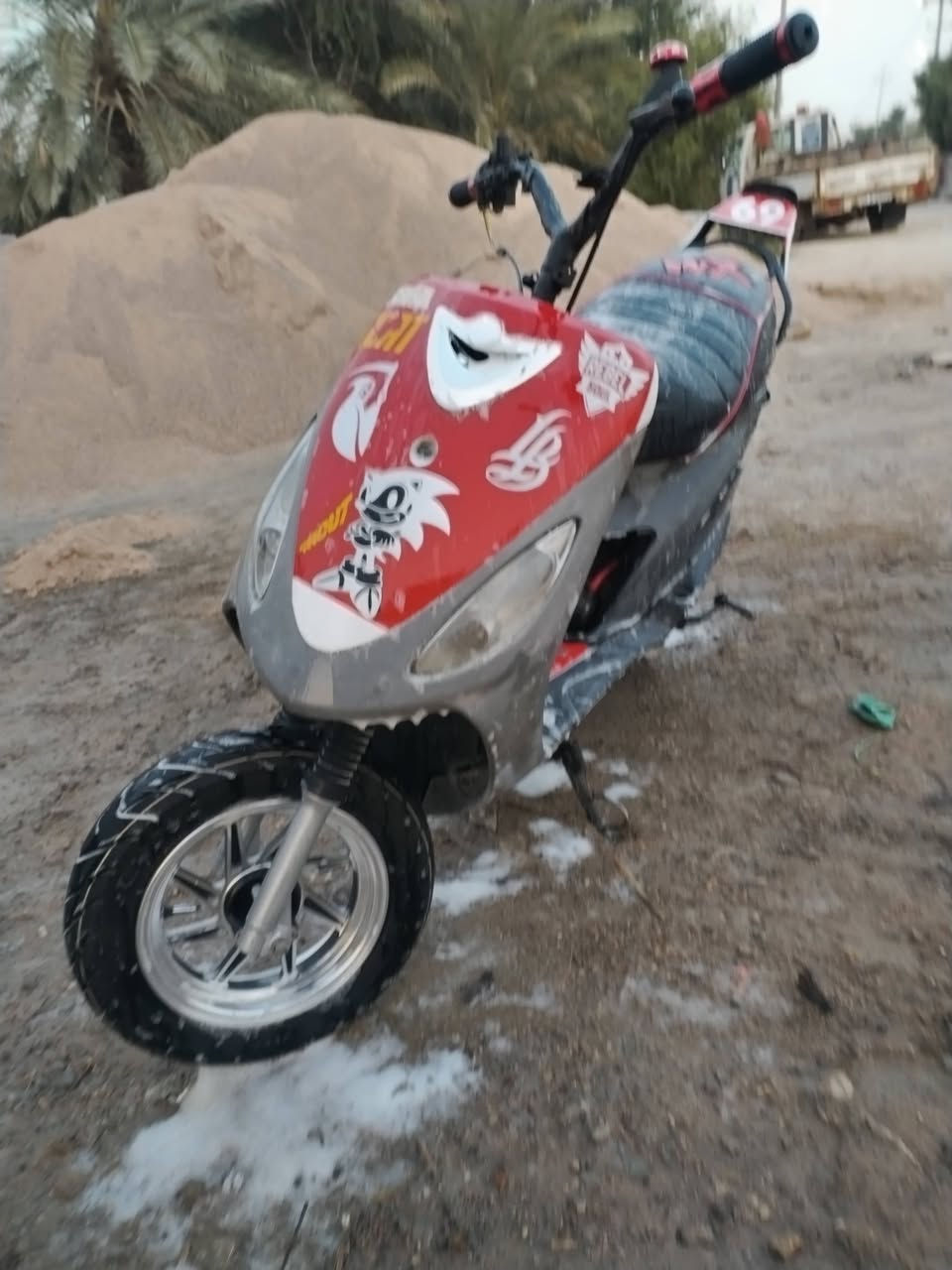 سلام عليكم دراج ماكس منغولي
دراجه شلع ومعدل مزود 55
شوفت عينك دراجه خير من لله
شغال هندر وسلف  وكهرباءيات كله شغال
دبل خلفي رياضي
لمكان ناصريه سوك شيوخ
سعر 500 وبيه مجال
متواجد بءي وقت


**إذا كنت صاحب هذا الإعلان وتريد حذفه لأي سبب، رجاءا أرسل رسالة إلى الدعم الفني**