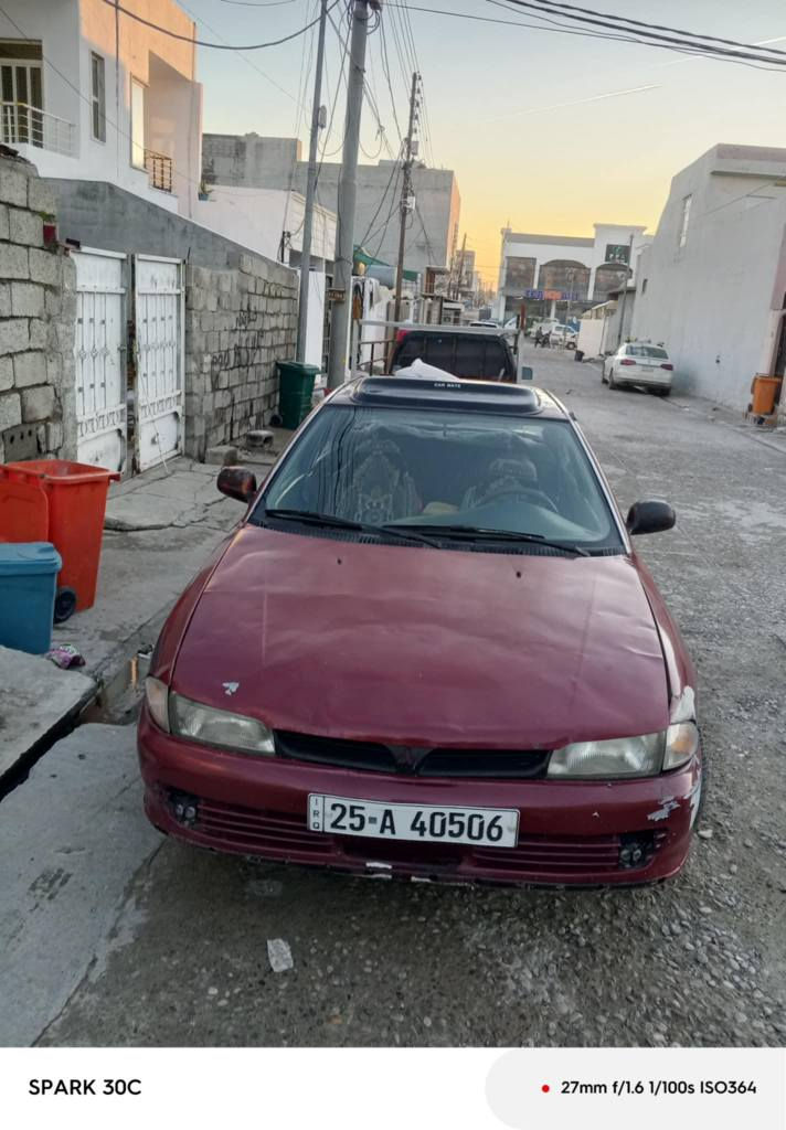 لانسەر مۆدیل93کیرو مەکینەی بەشەرت جارجام کارەبای تەبریدی مەزبوتە بە س رادیتەی تەبریدی بیوانیە دەنا کیشەی نیە وەکالەو بەناوکردنی بەشرتە ساحیب سەنەوی لەکەرکوک دادەنیشیت وە کۆبۆنی بەنزینیشی لەکەڵە هەرجوار تایەی نویە تازا بەسترایە بۆی سەنەوی تا2029نوی کراوەتەوا بنیمان کامل توند کردتەوا کیشەی نیە کەرمی مەزبوتە سحریشی 24محامەلە *********** لەهەولیرا أربيل, العراق
