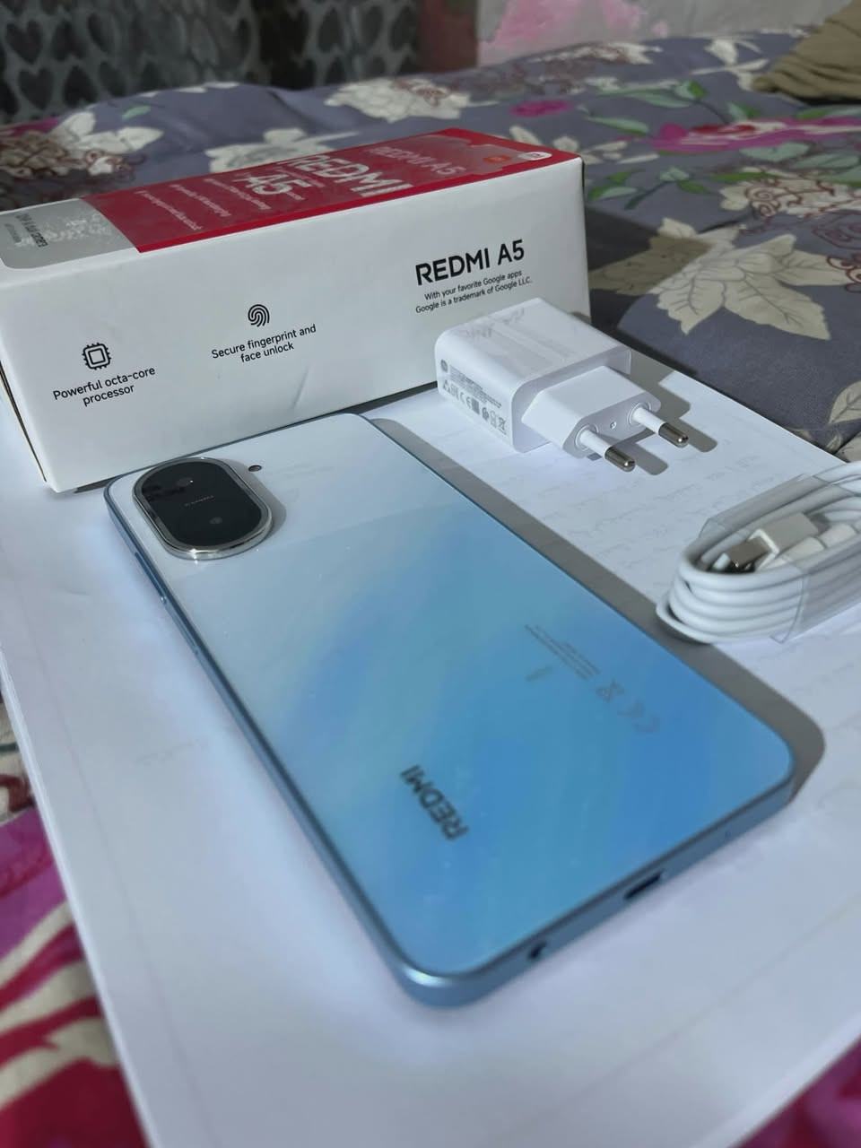 شاومي ريدمي باللون المميز  A5 (Xiaomi Redmi A5)  بمعدل تحديث 120Hz، بالإضافة إلى بطارية ضخمة بسعة 5200 مللي أمبير / الرام 8 والذاكرة 128   الكاميرا الخلفية رئيسية بدقة 32 ميجابكسل تدعم الذكاء الاصطناعي الكاميرا الأمامية: 8 ميجابكسل / المكان ميسان قطاع 30 شارع المدارس السعر 225 / ملاحظه الجهاز مستخدم يوم واحد فقط ✅ / رقم الهاتف ***********

