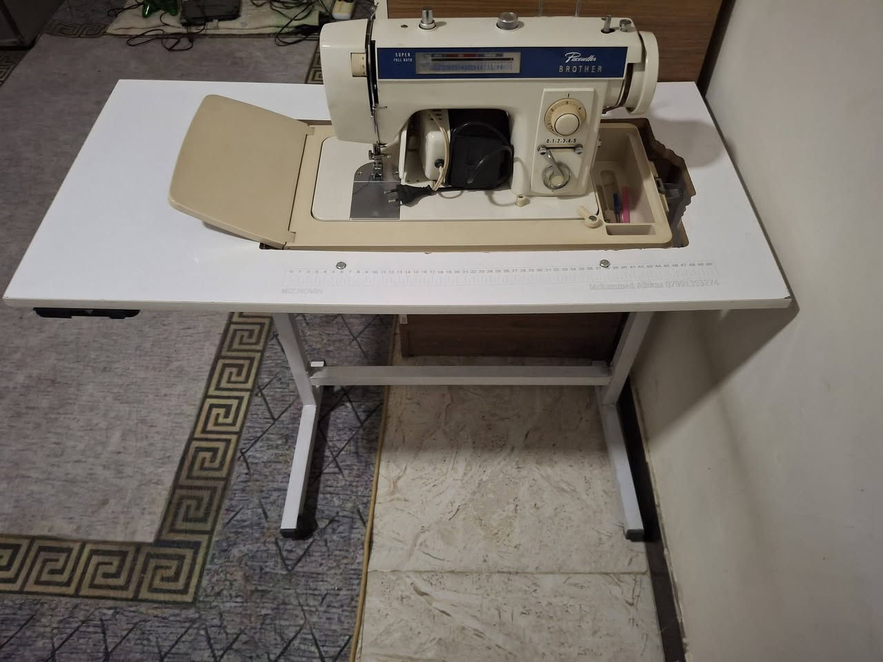 السلام عليكم مكينه براذر ياباني جديده للبيع السعر 250 وبيه مجال


**إذا كنت صاحب هذا الإعلان وتريد حذفه لأي سبب، رجاءا أرسل رسالة إلى الدعم الفني**