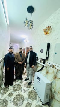 منظومة طاقة شمسية • قضاء الخالص • أقساط الرافدين