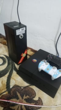 بلي فور فات 1 تيرا نضيف شرط الفحص مع ثنين يدات تجاريه نضيفات مستعملات ...