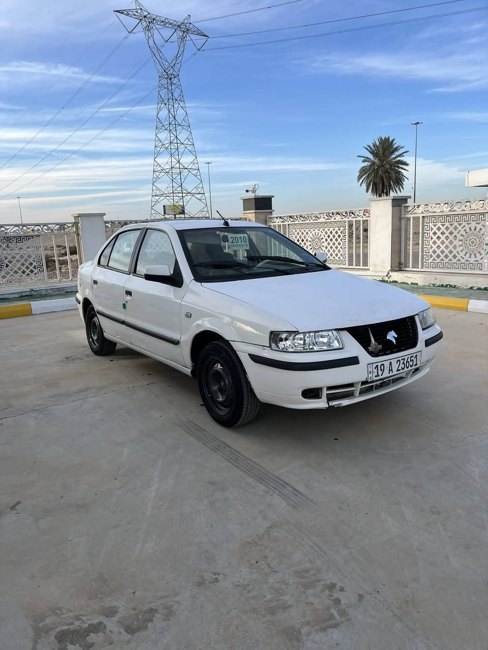 سلام عليكم
سمند 2010 للبيع رقم كربلاء انكليزي سنوية 2026 مشروع وطني تحويل مباشر 
السيارة حلوة شوفت العين بدون خياسات دوسها معمرة وبيها طخة يم قبق البانزين كلش زغيرة 5 چويات باقي السيارة نضيف 
تايرات زوج امامي جديد تخم ويل مصبوغ  جديد 
درايم شفتات جدد داينمو جديد 
مكاني بغداد محمودية ناحية الرشيد رقمي ***********
السعر 38 .
