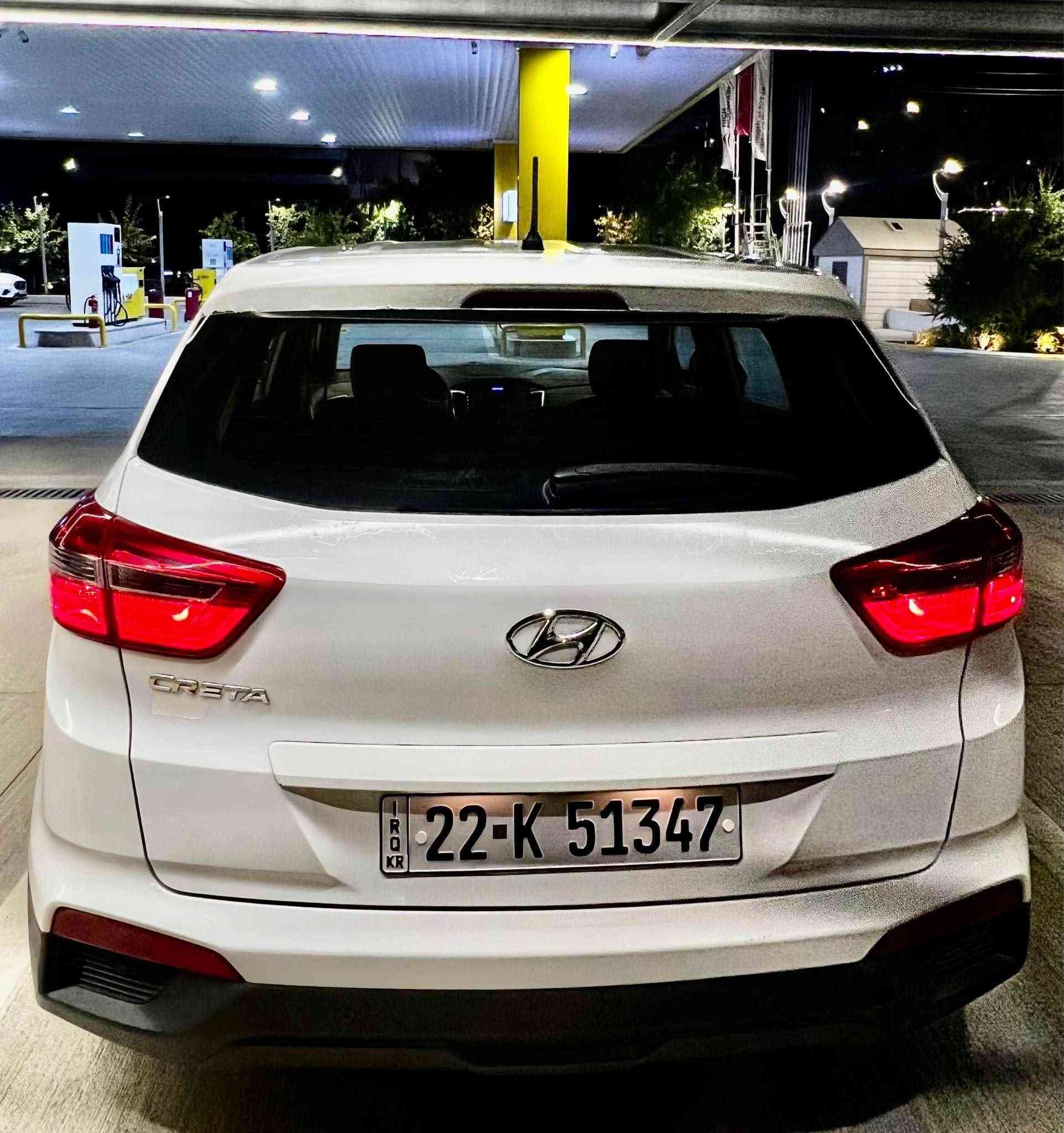 Hyundai creta 2018 
‎هونداى كريتا ٢٠١٨ 
‎خليجى  
‎٢ سویچ , ، ٤ جام كاره با ، ئاوينه ئيشاره ت ، فۆلیۆم سەرسوکان شاشە و کامێرا…..
‎بێ بۆیاخ  سەیارەکە زۆر تازەیە
‎تەنها٦٠ کم  ڕۆشتوە
‎سەنەوی و هەزە و رەقەمی تازەیە بەناوی خۆمەوەیە
‎سعر115$ معامەلە
‎شوێن:سلێمانی 
‎ژ.م ***********📞 السليمانية, العراق
