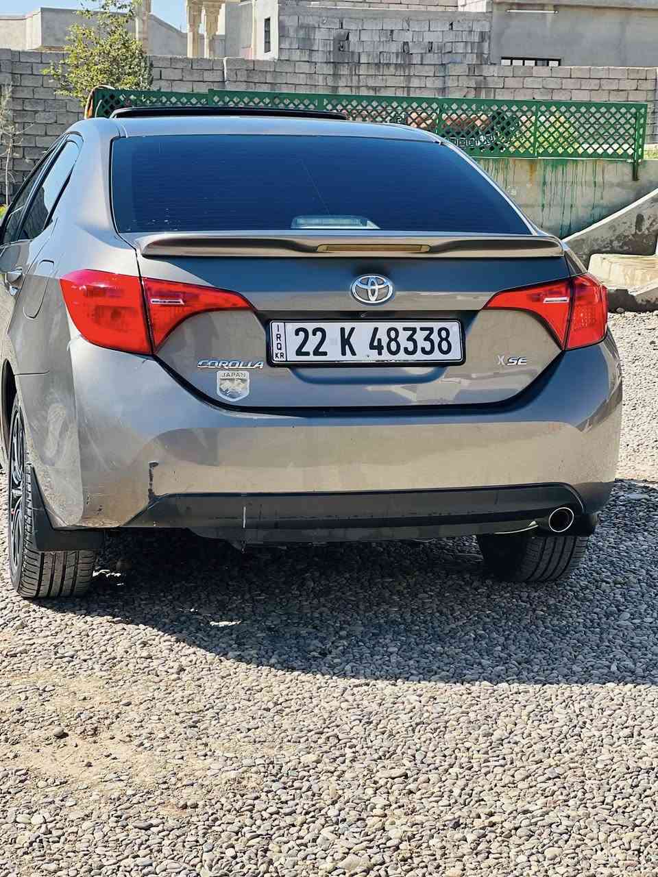 السلام عليكم كورلا موديل 2018 SEمحسن
رقم أربيل شرط التحويل 

گير محرك شرط ما مفتوح 

ماشيه 90

____________________

مواصفات _بچم قرش 

فتحه سقف ⚠️

اشاير بل مري ⚠️

لايت عدسه ⚠️

بك لايت لد ⚠️

5ويل كب ⚠️

كشنات جلد ومخمل ⚠️

هيتر ستير ⚠️

كشنات حار بارد ⚠️

رادارات ⚠️

مود سبورت⚠️

فول فول للأخير ما عده بصمه ⚠️

__________________________

السياره بيه جاملغ وبنيد بدون دواخل ⚠️

شرط بارد شرط ما بيه 

____________________

للستفسار الاتصال علئ الرقم 

***********

___________________

مكان السياره القياره قريه الحاج علي
