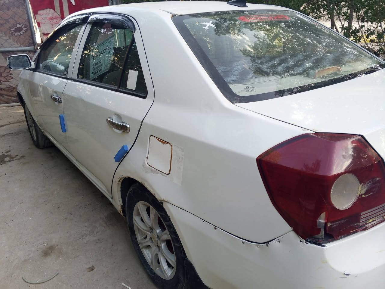 السلام عليكم
سيارة ام كي موديل 2013 كير ومحرك خير من الله مصفرة الغرامات وهيئة تخم تاير جدد السعر 36وبيها مجال بسيط 
الرقم ***********
