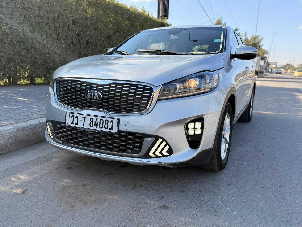 كيا سورنتو موديل 2019 بجم 2020

سعر ١٦٤ ورقه مجال بسيط 

٦ سلندر ٧ راكب
صبغ جاملغ 
مواصفات كشن كهرباء 
مانع تزحلق 
حساس جانبي
نضام ايكو
شاشة كبيرة
كامرة دوارة اصلية  
حساس امامي وخلفي 
نظام ايكو درايف 
تحكم استيرن فول 
حاكية : ابلوتوث: اوكس
تبريد ابيانو لمس 
تبريد ثلج  
لد امامي وخلفي 
لايت زنون اصلي 
اشاير بلمري 
يدات نيكل 
ويل اكروم ١٩
كير ومكينة وصدر وحدادية وتبريد خير من الله

مكان السياره بغداد ***********
