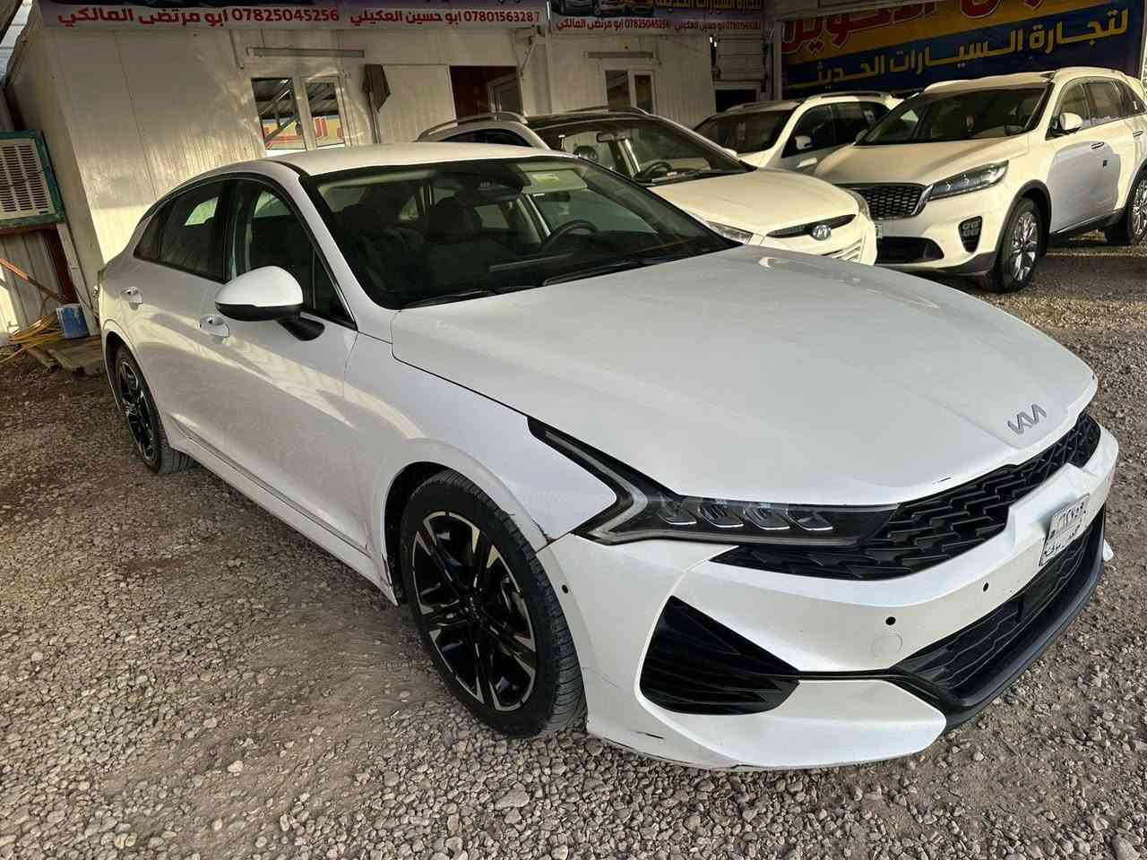 K 5  كي فايف
موديل 2023‪ 
اللون ابيض
الضرر - جملغ وبنيد مبدلات 

موصفات 
داخل السياره جلد 
بصمة
لايتات عدسات بلادي 
اوتو هولد
سايد بريك بصمة
تشغيل عن بعد
بصمة ابواب
بصمة تشغيل 
رادار امامي خلفي جانبي 
تحديد مسار قيادة آليه 
مانع انزلاق
انضمة قيادة 3 
شاشة مع كامرا خلفيه دواره
فول تحكمات استيرن جهتين
حجر بيئه بلادي
رادار بلادي
رقم شاصي موجود مع منشور 
جاهزه السياره
السيارة (بدون رقم) 
السعر153 وبيه مجال  الاستفسار الاتصال على الرقم ***********‪ _***********‪
