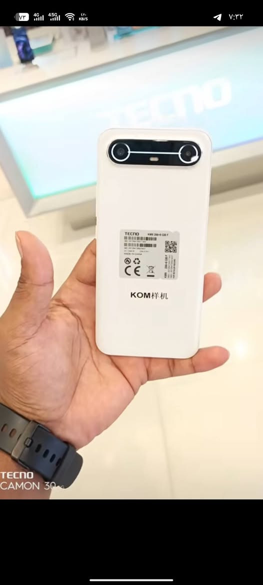 للبيع جهاز استخدام 10ايام  او مراس ابايفون  تكنو TECNO POVA Slim 5G
مكاني بصره المدينة من منصور  ***********
