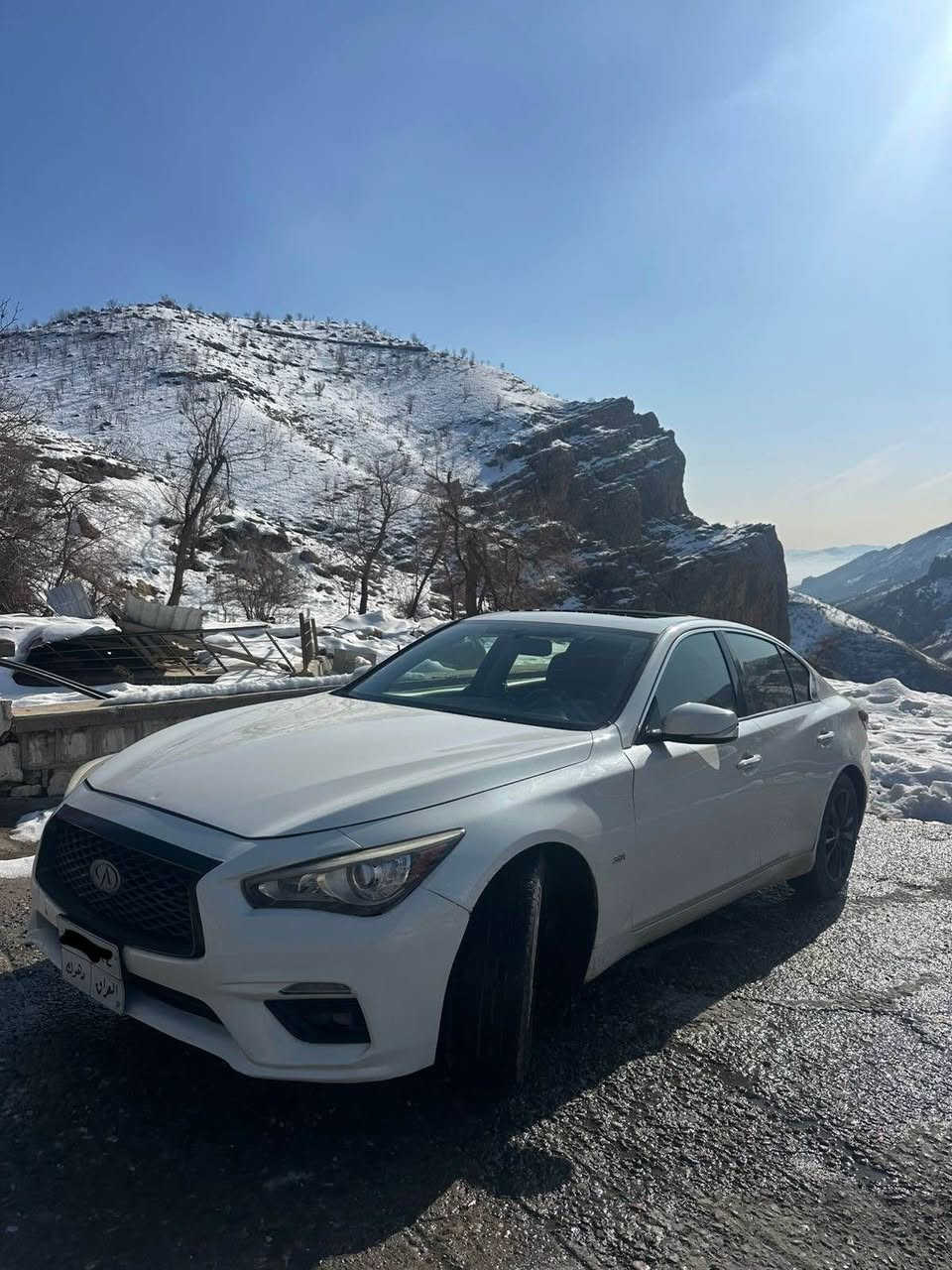 infnety q50. luxe
بيع و مراوس 
موديل. ٢٠١٨ 
محرك ٦ سلندر 
ماشي. ٧٨. الف ميل 
بدون صبخ   ايرباك ستيرن سيستم 
رقم دهوك. تحويل شرط 
مواصفات 
سلايت 
كوشنات جلد 
كشنات كهرباي 
كاميره
سعر. بلاش 
‎📞***********📞واتساب +كورك زاخو, دهوك

