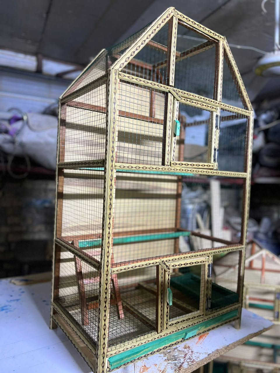 صلى على محمد❣️ توصيل محافظات ❤️
صلى على محمد. توصيل للجميع محافظات
لارتفاع متر 🪚              اسعار جمله  نشتغل حسب طلب 
عرض 60 🔨                      ♻️ سارع بالحجز عتمد♻️
نزال 35 ⚠️
مجر تنضيف. معلف. ودرج ♻️
شغل درجه والى بغداد الغزليه 
*********** وتساب 💢
