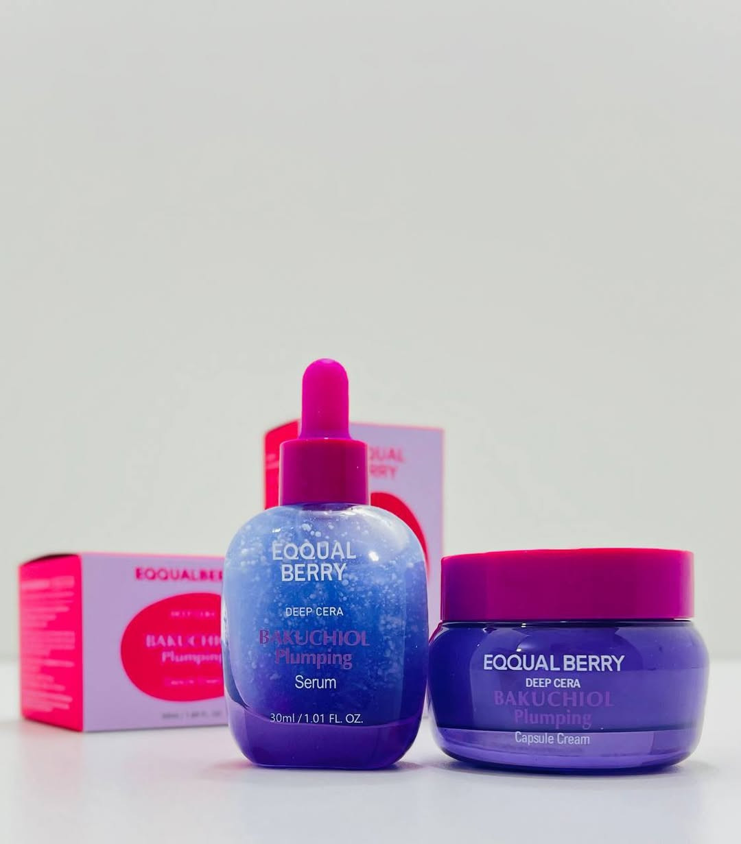 ✨ تألقي ببشرة ممتلئة ونضرة كل يوم! ✨
مع مجموعة إيكوال بيري – باكوشيول لشد البشرة 💜
الجمال الطبيعي يبدأ من هنا!
💧 سيروم باكوشيول لشد البشرة (Bakuchiol Plumping Serum)
يغذي البشرة بعمق، يمنحها ترطيب فوري ويقلل من مظهر الخطوط الدقيقة
🌸 كريم الكبسولات باكوشيول لشد البشرة (Bakuchiol Plumping Capsule Cream)
يحافظ على رطوبة البشرة ويعزز الامتلاء والنضارة طوال اليوم
🌿 بتركيبة الباكوشيول الطبيعي – بديل الريتينول اللطيف
لنتائج فعالة بدون تهيّج
💖 مناسب لجميع أنواع البشرة
💖 نعومة + إشراقة + شد في روتين واحد
🔥 دللي بشرتك الآن… وخلّي جمالك يتكلم!

سعر العرض / 27

توصيل بغداد 4 محافظات 6


**إذا كنت صاحب هذا الإعلان وتريد حذفه لأي سبب، رجاءا أرسل رسالة إلى الدعم الفني**