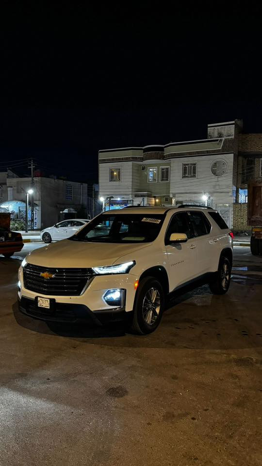 شوفرليت ترافرس  2024 LT
مرقم بغداد 
الضرر فقط تبديل باب العبري #الحادث_سرقة فقط 
#الجاملغ الأصلي مالتها داخل السيارة

ماشيه 8910 mi بدون ايرباك 
مواصفات 
محرك ..3.6 لتر،  6 أسطوانات، 
7راكب 
مواصفات معروفة ..
مقعد الصف الثالث
نظام تثبيت السرعة التكيفي
أبل كار بلاي
كاميرا محيطية 
مراقبة النقطة العمياء
بلوتوث
مقاعد مُدفأة
الدخول بدون مفتاح
باب خلفي كهربائي
مقاعد كهربائية
مساحات استشعار المطر
مكيف خلفي
بدء التشغيل عن بعد
جاهز للراديو عبر الأقمار الصناعية
حزمة السحب
ميزة نظام الصوت Bose Premium المكون من 12 مكبر صوت
نظام ملاحه 
نقطة اتصال واي فاي وهواي مواصفات 

*السعر مناسب جدا اتصل على الرقم*
 سياره جاهزه من كل نواحي مكان سياره الناصرية 
رقم هاتف ***********
