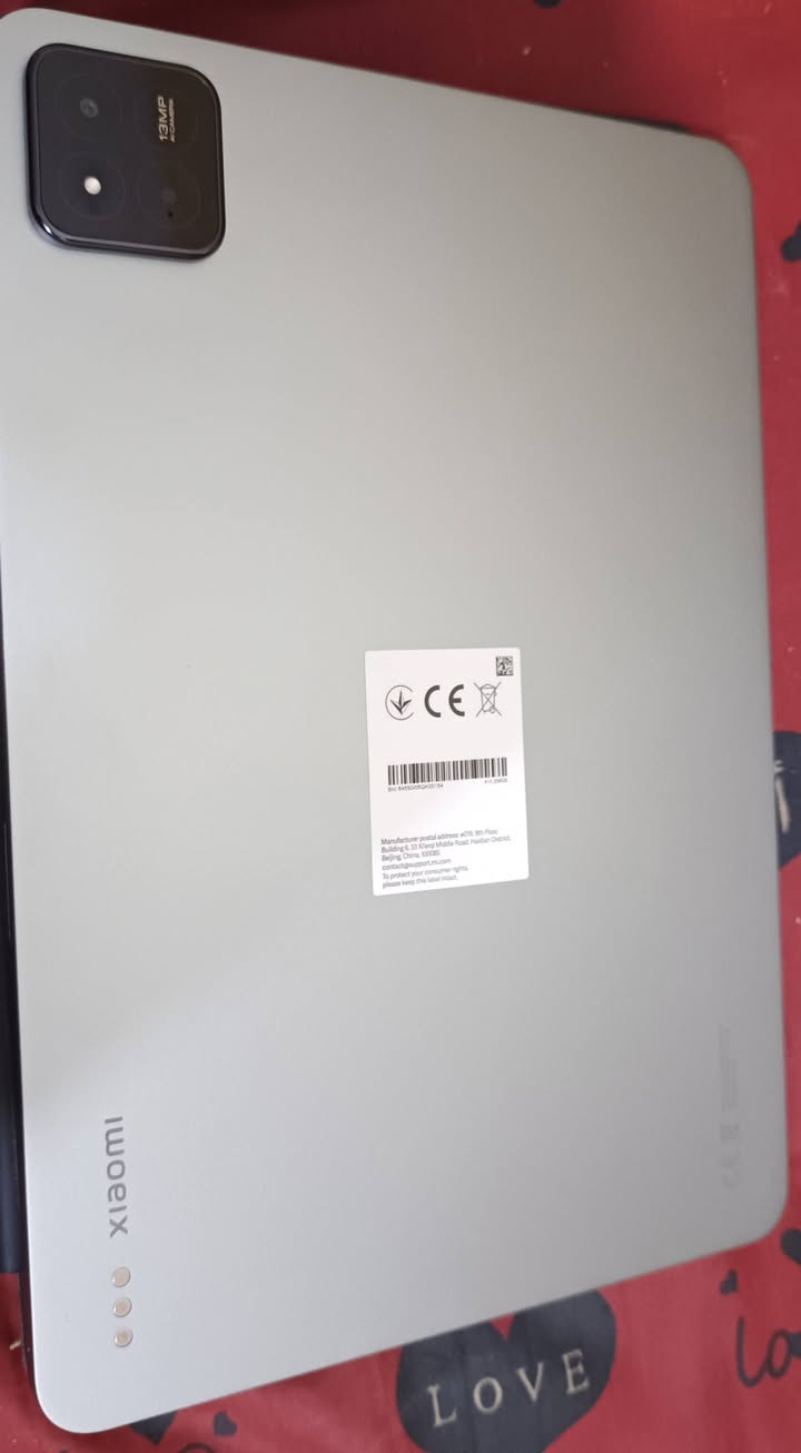 السلام عليكم
للبيع شومي باد 7 الذاكره 256 ك الرام 12ك البطاريه 8850w الشاشه 144 Hz  الباد مستعمل بس 7  ايام  نسبه البطاريه 100%  وعلى الفحص تفحص وتشتري السعر 450 الف والله خذته 550الف قبل اسبوع،رقمي ***********
