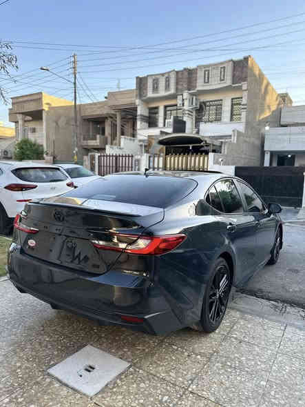 السلام عليكم 
تيوتا كامري 2025 هايبرد وارد امريكي  
ضرر السياره دعاميه اماميه فقط و بيها بارد بالنيد على كد شبرين بدون تبديل اي قطعه حتى الدعاميه بلاديه 
ماشيه 23,000
مواصفات السياره فول افول شي ب SE
رادار 360 
فول تحكم ستيرن 
تدفئة كشنات 
مثبت سرعه 
رادار تفاعلي 
رادار جانبي خلفي 
شفتات 
داخل جلد 
تبريد قطعتين 
كشن كهرباء 
تبريد بيانو منفصل 
كامرة خلفية 
شحن لاسلكي 
تحديد مسار 
بصمة + دخول ذكي
ضيف وياهن شاشة جبيرة 
اندرويد اوتو 
ابل كار باي 
تدفئة بالمري 
تدفئة ستيرن 
جام اوتو 
المراية الداخلية تعتيم 
انارة داخلية والخارجية LED
السعر 248 ورقه وبيها مجال بسيط جداا 
مكان السيارة بغداد الغزالية 
رقمي ***********
