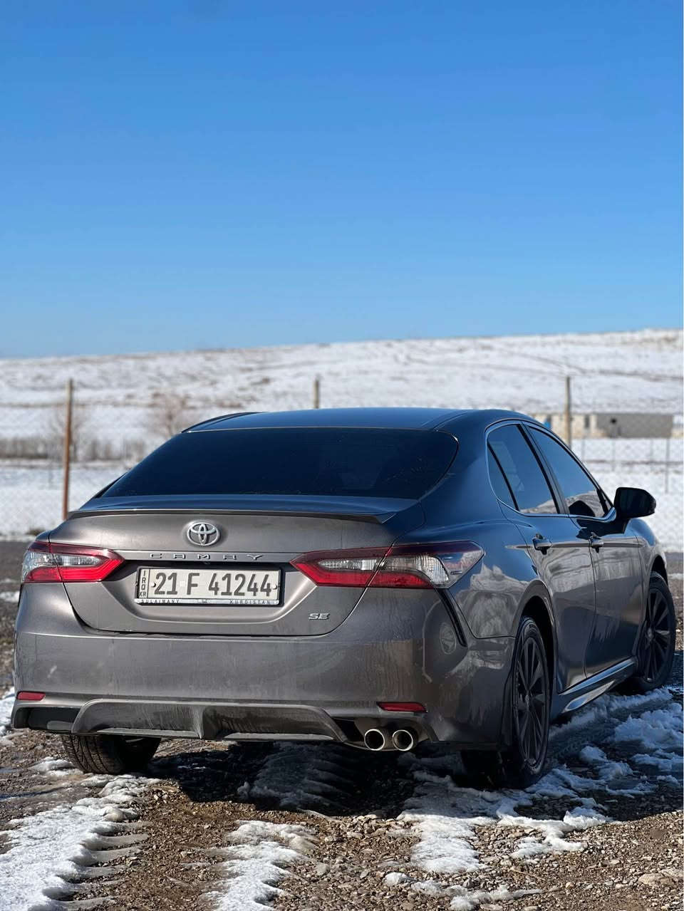 کامری  ٢٠٢٢ se  ئەمەریکی مواسەفات کەنەدی  بێ بۆیاخ ٢ دەرگای گۆڕاوە بە بیلاد لەسەر شوخت ناوی نەگرتوە  ئێرباگی نەتەقیوە ڕەسمی حادیسەکەیم داناوە ٧٨ هەزار ڕۆشتوە  کوشن هیتەر سوکان هیتەر گێری سوکان  ڕادار خەتی جادە کتابی جام ڕەش بۆ کراوە سەنەوی تازیە بەناوی خۆمانەوەیە  ٢١٤  گەڵا و معامەلەیەکی کەم  *********** السليمانية, العراق
